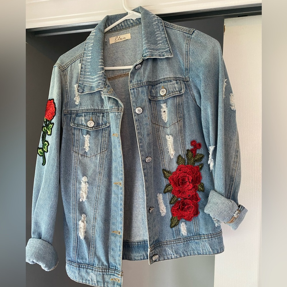 Women’s embroidered Jean Jacket